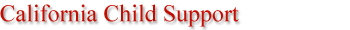 California Child Support